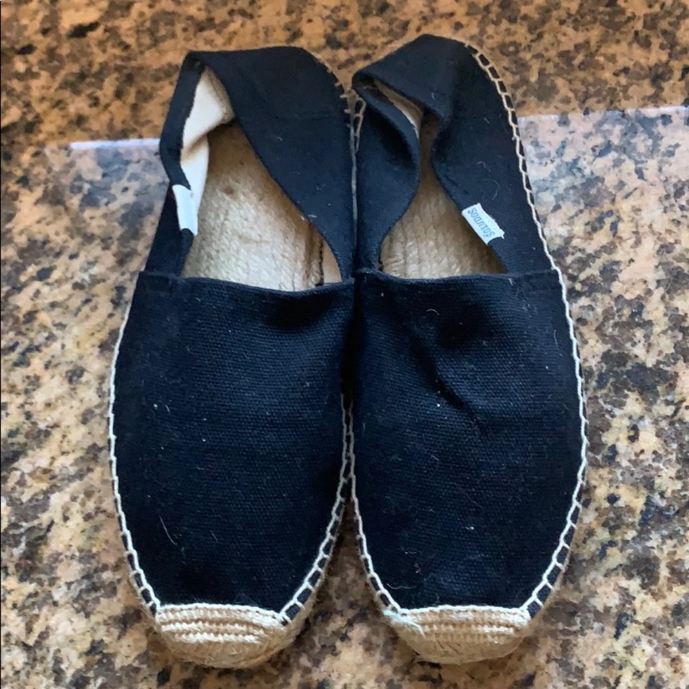 Soludos Black Espadrilles